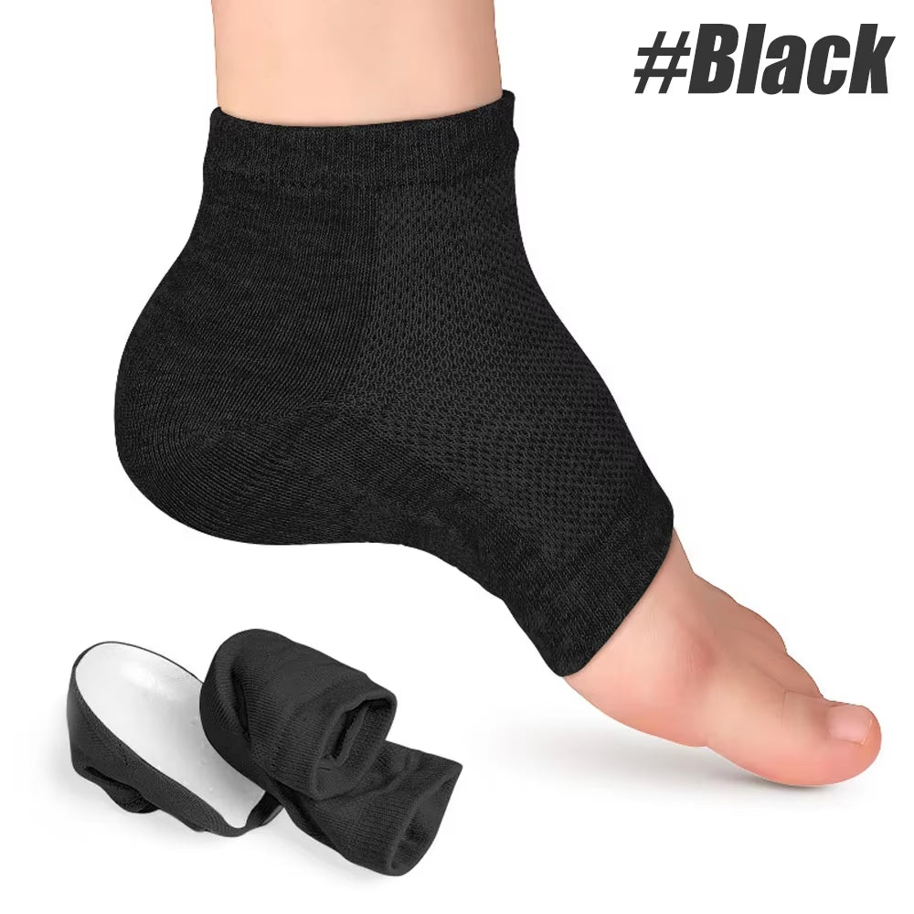 1Pair Height Max Socks, Height Max Insoles 3.5Cm, Invisible Shoe Lift Heel Pads, Half Height Increase Insoles for Women Men